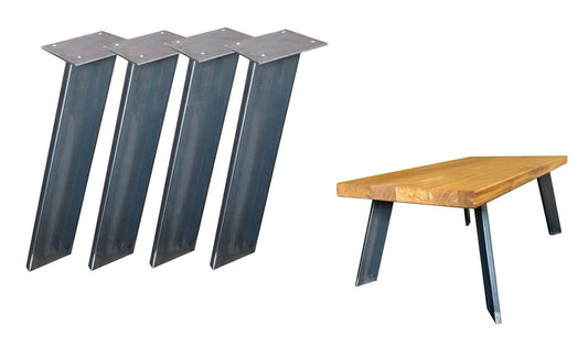 Tischbein/ Tischfuß schräg | Individualisierbar | Modell S2